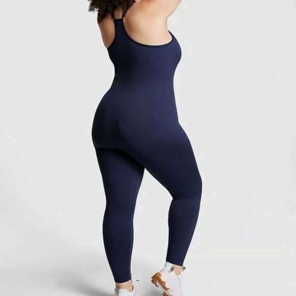 Pink By Victoria Secret The Wave Soft Seamless Onesie Size L - Picture 1 of 12